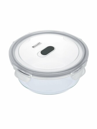 Контейнер герметичный 0,6 л linea desco Regent Inox