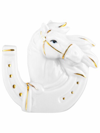 Фигурка декоративная Лошадь и подкова, 9x3x8,5 см Elan Gallery