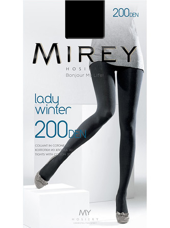 Колготки (2 шт.) Lady Winter 200 den Mirey