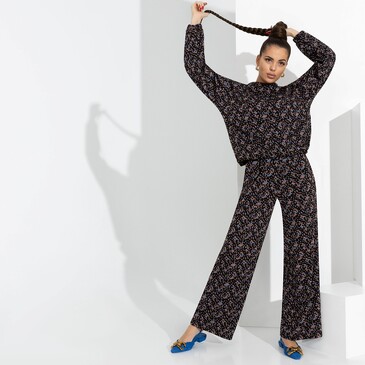 Комплект Смелый контраст (худи и брюки) Charuttimoda