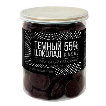 Суперфуд. Шоколад темный без сахара (55% какао), 200 г Sneko gold