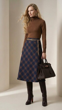 Юбка из итальянской шерсти Nastya Sergeeva by May Be