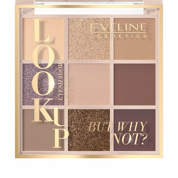 Палетка теней для век 9 цветов but why not?, 10,8 гр, Eveline Cosmetics
