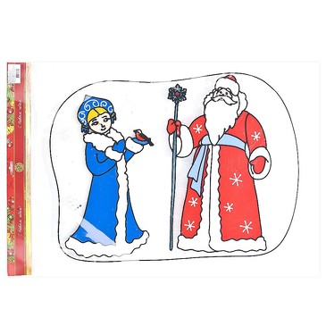 Наклейка-стикер Новогодняя сказка Monte Christmas, 46х1х65