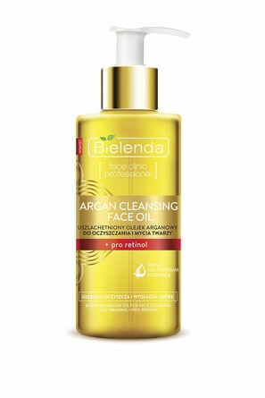 Масло гидрофильное для умывания с про-ретинолом, Argan Cleansing Face Oil, 140 мл Bielenda