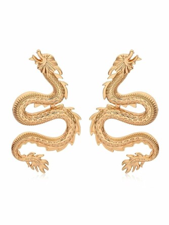 Серьги-гвоздики Драконы Iris Premium Jewelry
