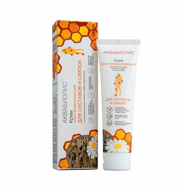 Крем для суставов и связок Восстанавливающий 100 мл Аквабиолис