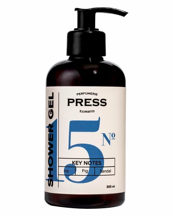 Гель для душа №15 с нотками ириса, инжира, сандала Press Gurwitz Perfumerie