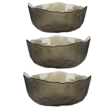 Набор салатников Frost strip (3 шт.) Nouvelle