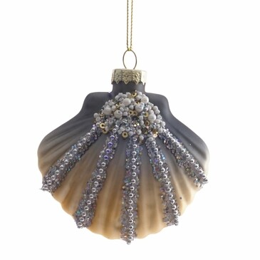 Украшение ёлочное Ракушка 9,5 см