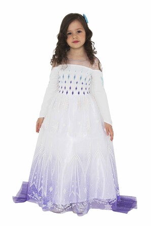 Костюм карнавальный Элиза (пышное, белое платье) Батик