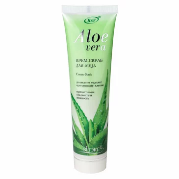 Скраб для лица Aloe Vera, 100 мл Biтэкс