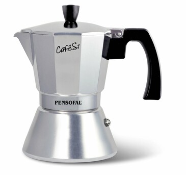 Кофеварка гейзерная CafeSi Classic (6 чашек, 350 мл) индукция Pensofal