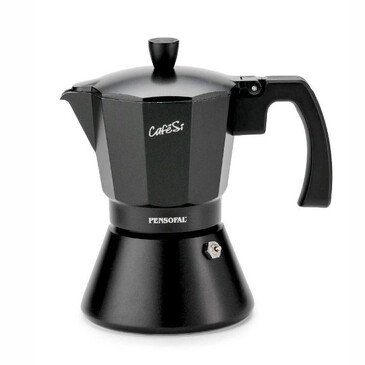 Кофеварка гейзерная CafeSi Noir (9 чашек, 470 мл) индукция Pensofal