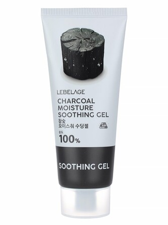 Гель lebelage charcoal moisture purity 100% soothing gel 100 мл Lebelage