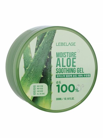 Гель для лица и тела с экстрактом алоэ lebelage moisture aloe 100% soothing gel 300 мл Lebelage