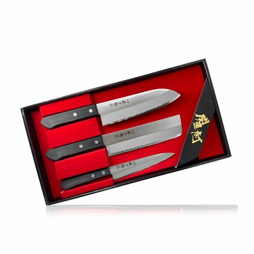 Набор ножей (3 шт.) 135 мм, 165 мм, 160 мм Fuji Cutlery
