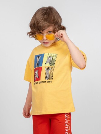 Футболка для мальчика Let's go