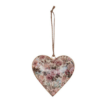 Подвесное украшение heart with flower Isabelle Rose Home