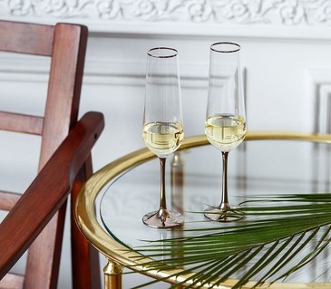 Набор бокалов для шампанского Mercury (2 шт.) Stenova Home