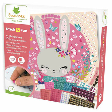 Набор для декорирования Stick & Fun. Милые зверята Sycomore