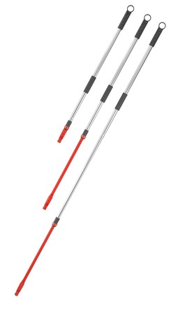 Ручка для швабры телескопическая с гибкой штангой Nordic Stream