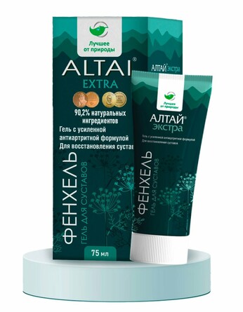 Гель для суставов Фенхель Экстра, 75 мл Altai