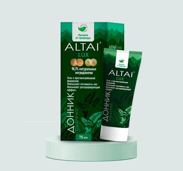 Гель для ног противогрибковый Донник Люкс, 75 мл Altai