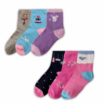 Комплект детских носков (6 пар) Little Mania