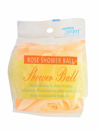 Мочалка для душа flower ball rose shower ball  Sung Bo Cleamy