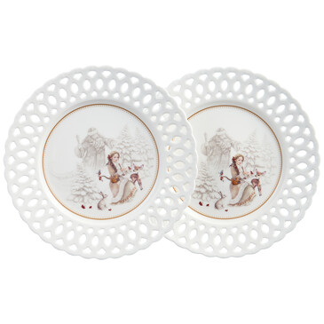 Набор тарелок закусочных Морозко 20,5 см Lefard