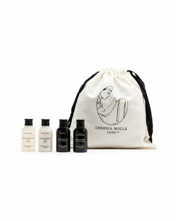 Набор для душа Discovery Set (гель, лосьон, шампунь, бальзам) 4х50 мл Cereria Molla 1899