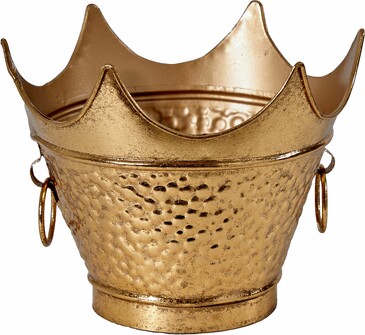 Кашпо Корона 21х18х16 см Glasar