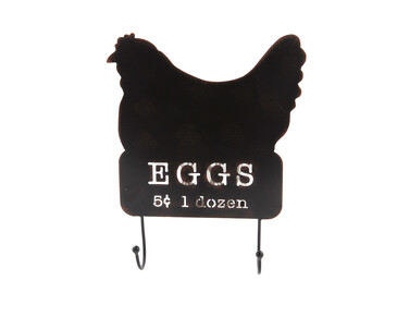 Вешалка Hen Eggs 21,5x22x3 см Inart