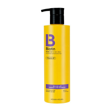 Шампунь для поврежденных волос Biotin Damage Care Shampoo 400 мл Holika Holika