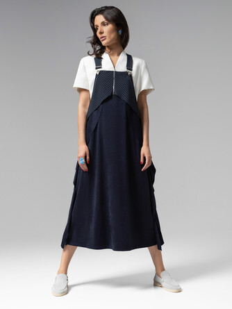 Сарафан комбинированный Ушла красиво Charuttimoda