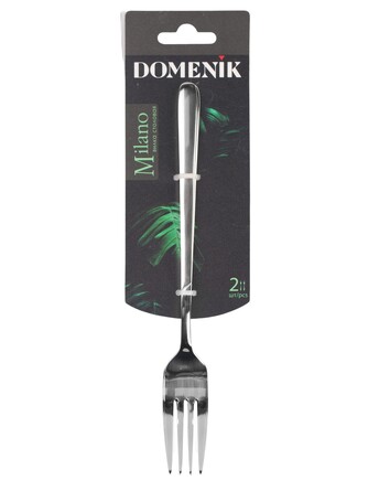 Вилка столовая Milano silver 2шт Domenik