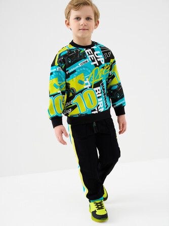 Комплект (толстовка, брюки) Neon Racer PlayToday