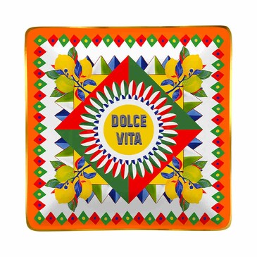 Поднос подарочный Dolce Vita 15х15 см Baci Milano
