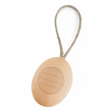 Мыло натуральное orange blossom с маслом миндаля, овальное на веревке 200 г Maitre Savonitto