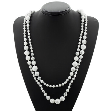 Бусы Равновесие кахолонг Агат77