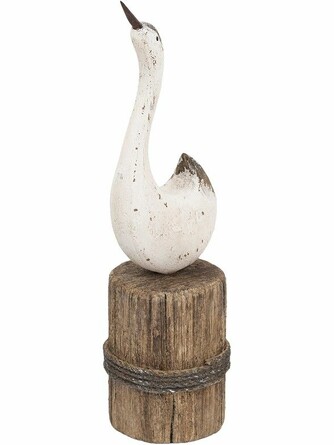 Декор настольный Лебедь 8х8х28см Glasar