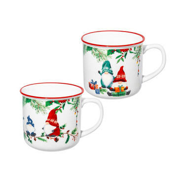 Набор кружек Гномики (2 шт.), 400 мл Elan Gallery