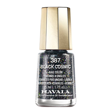 Лак для ногтей Black Cosmic, 5 мл Mavala