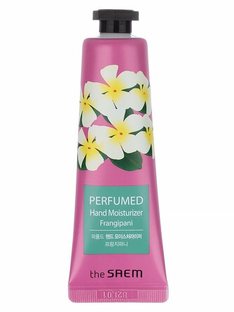 Крем для рук парфюмированный perfumed hand moisturizer-frangipani The Saem