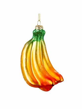 Украшение Кисть бананов 11см, стекло ErichKrause Decor