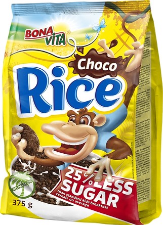 Шоколадный рис, 375 г Bona Vita