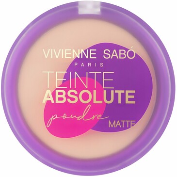 Пудра компактная матирующая Mattifying Pressed powder тон 03, 6 г Vivienne Sabo