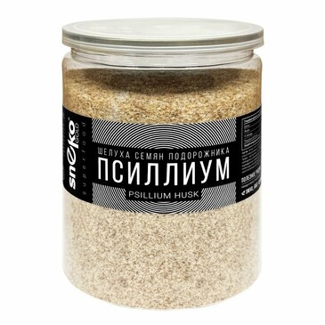 Суперфуд. Клетчатка псиллиум (шелуха семян подорожника), 450 г Sneko gold