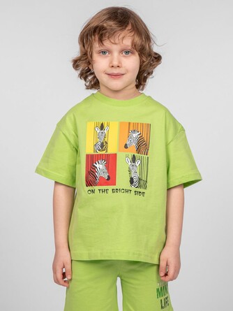 Футболка для мальчика Let's go